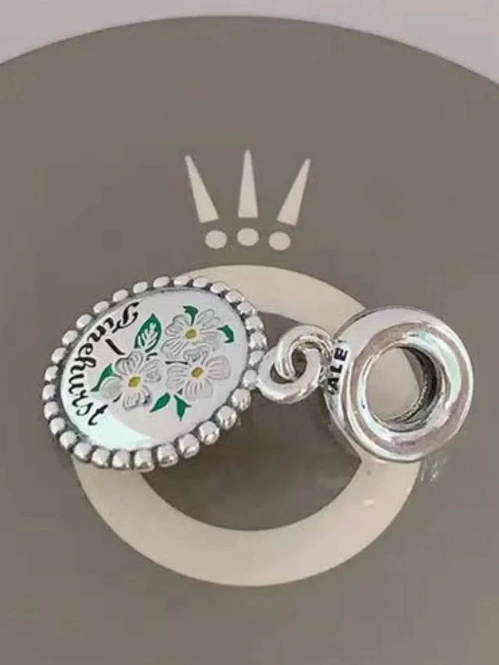 Pandora Pinehurst Exclusive Dangle Charm North Carolina Travel Pendant|S925
